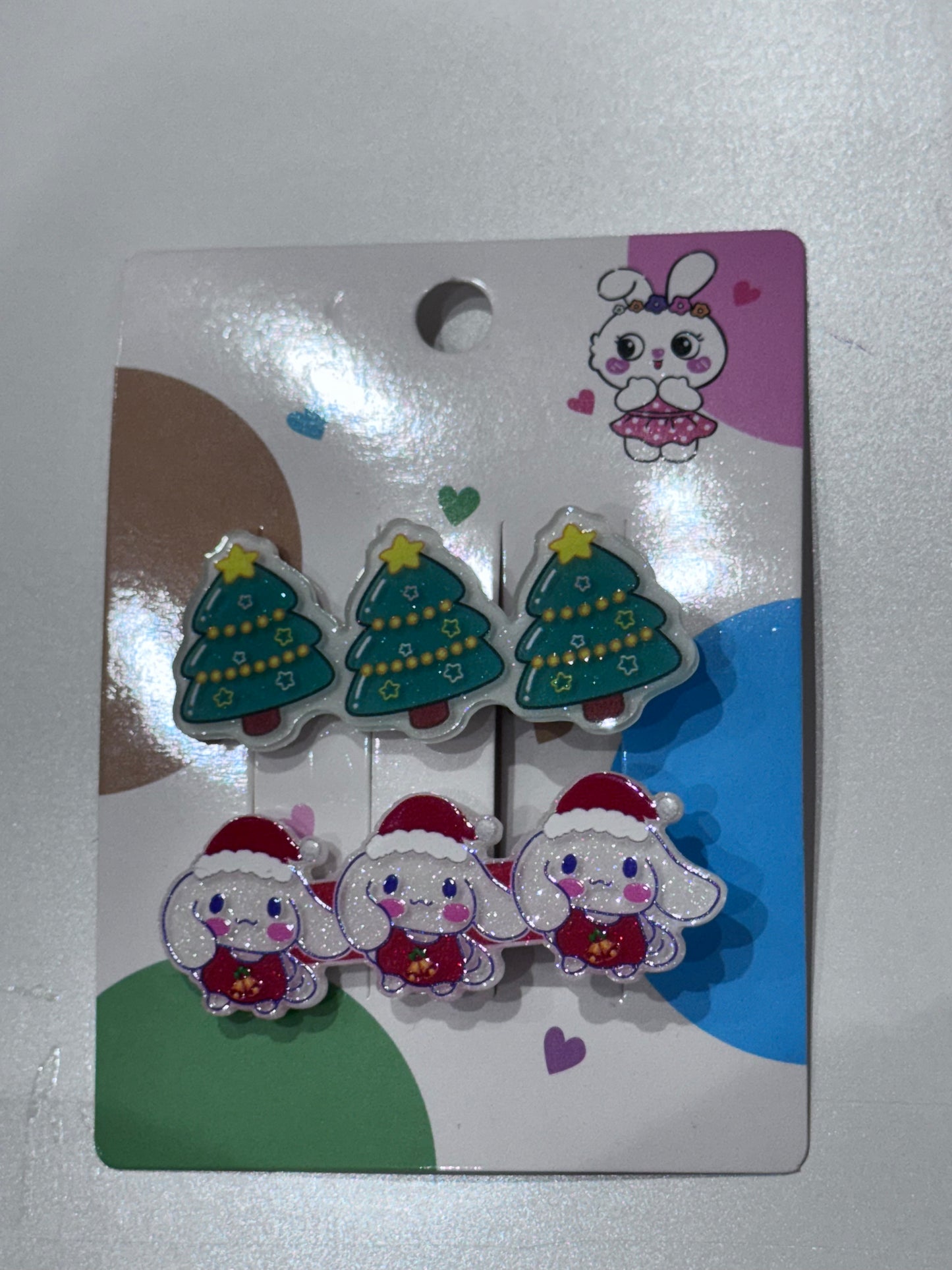 Holiday Hair Clips - 2 Pack