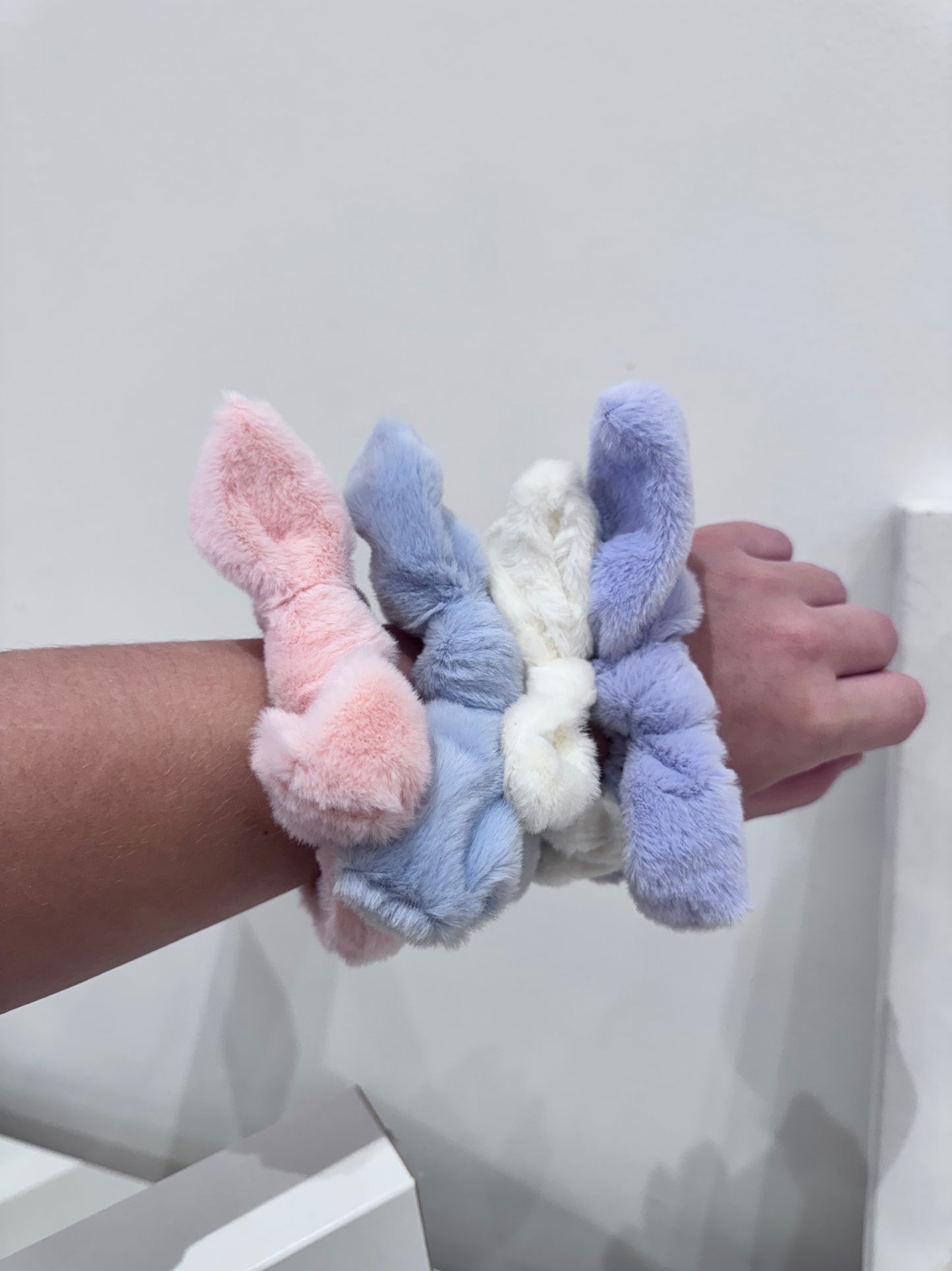 Plush Bow Scrunchies