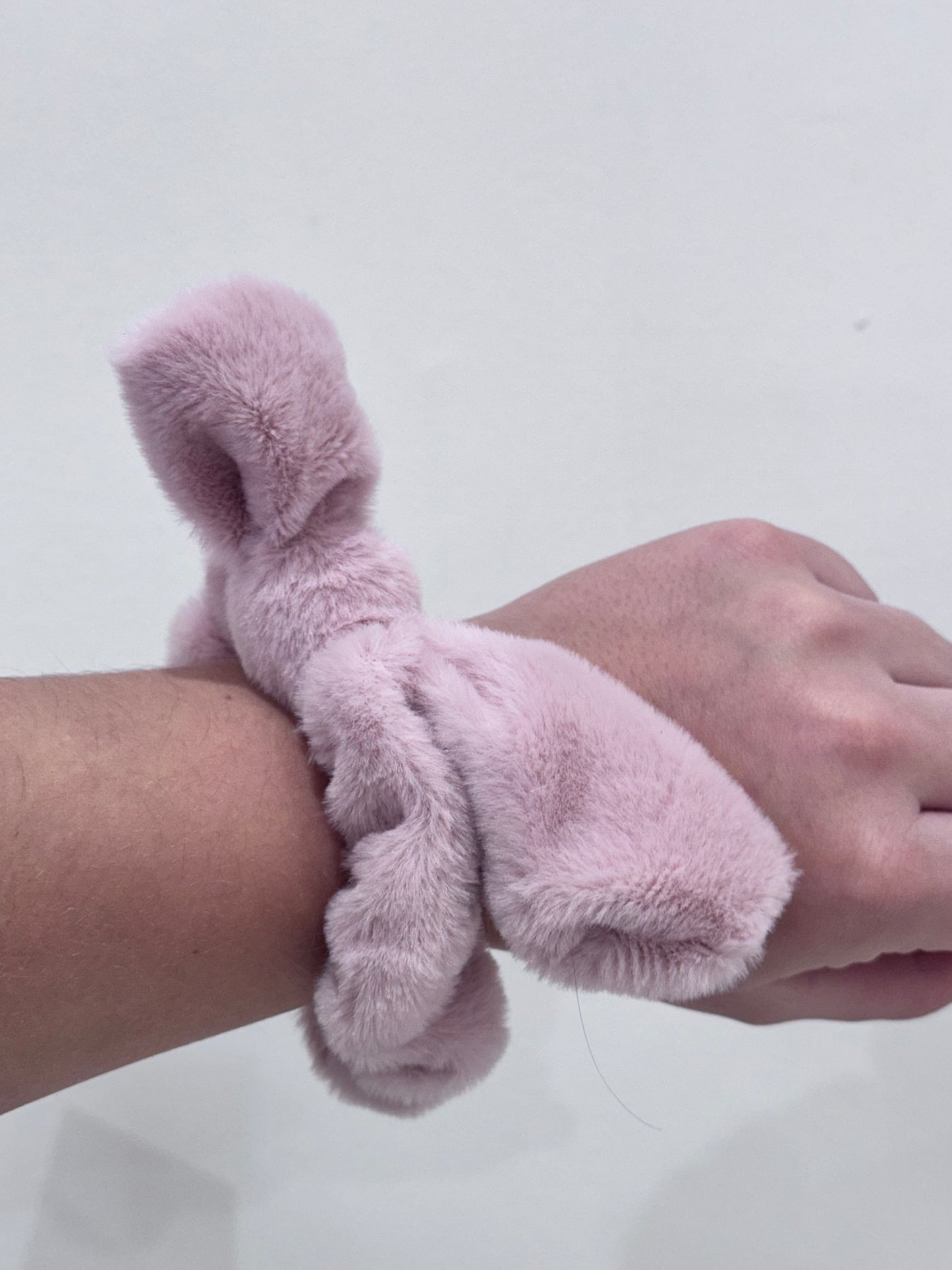 Plush Bow Scrunchies