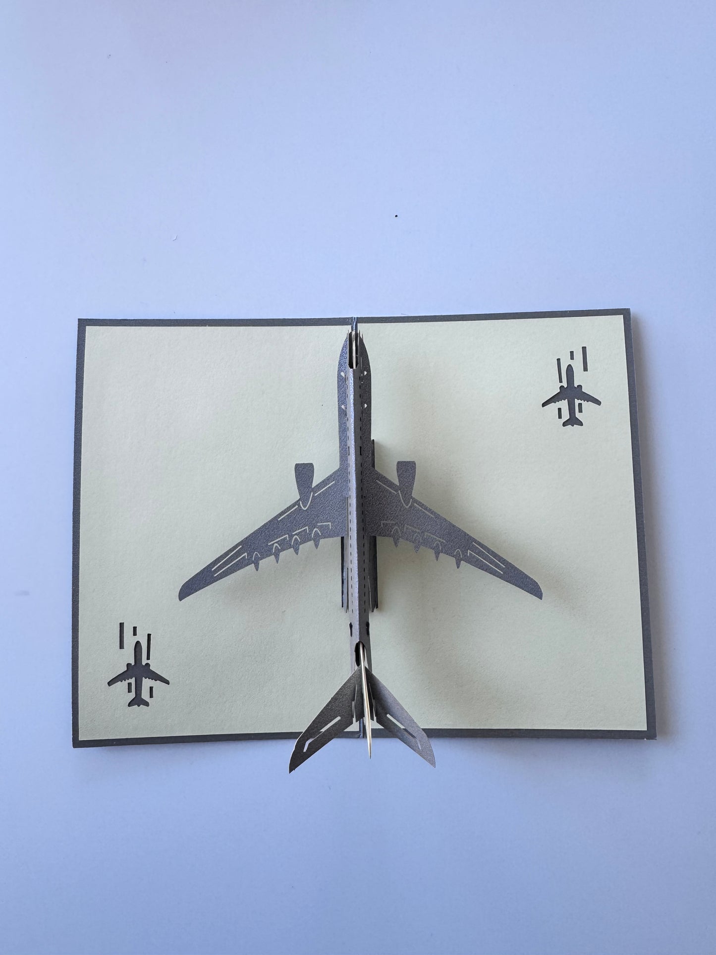 Pop-up Airplane Birthday Card