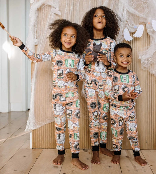 Haunted Castle Toddler PJ Set