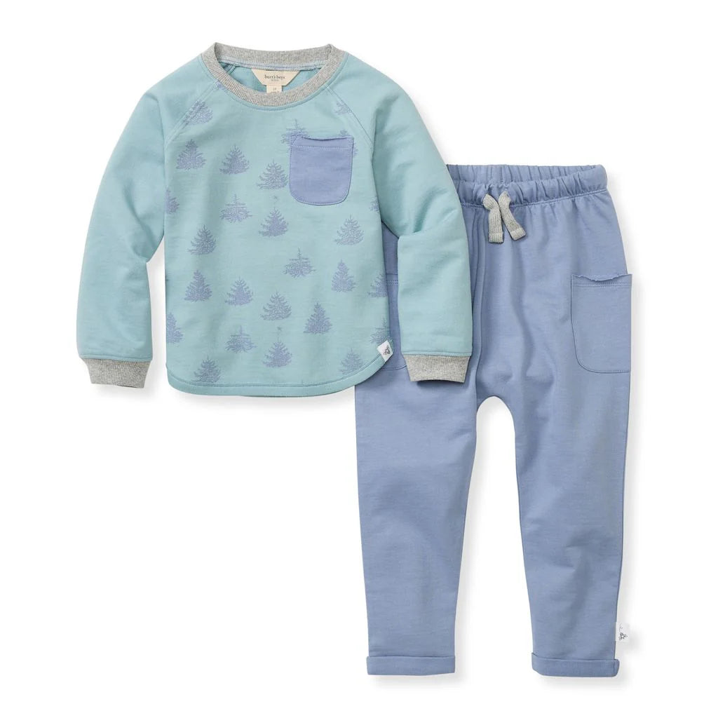 Icy Trees Boy Top and Pants Set