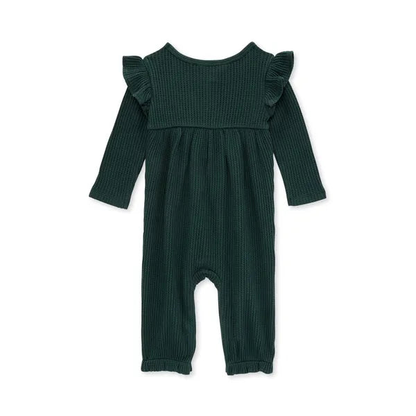 Ruffle Thermal Jumpsuit