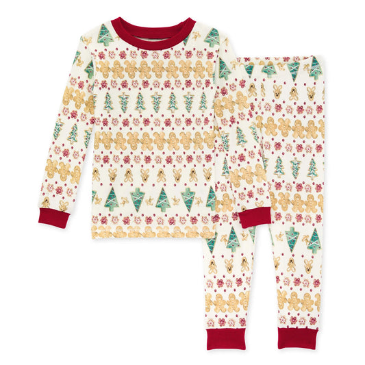 Gingerbread Fair Isle PJs