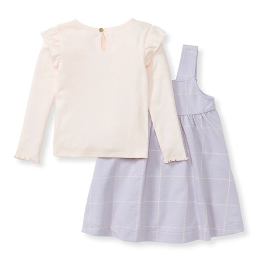 Ribbed Light Pink L/S