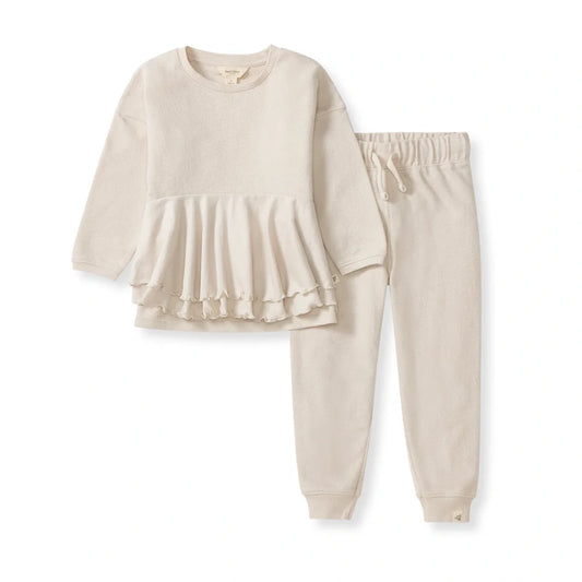 Textured Knit Sweater & Pants Set