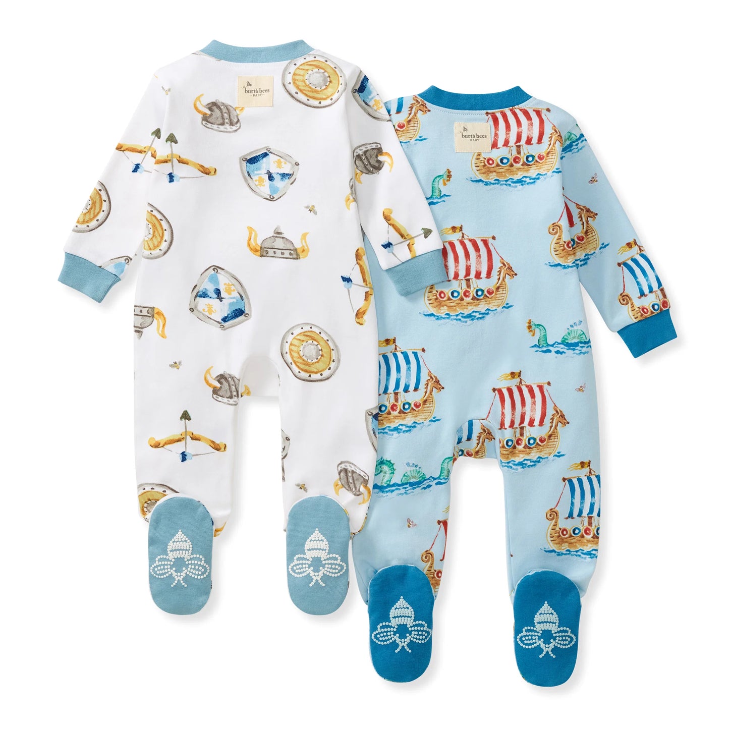 Nordic Hero & Viking Ships Sleepers - 2PK