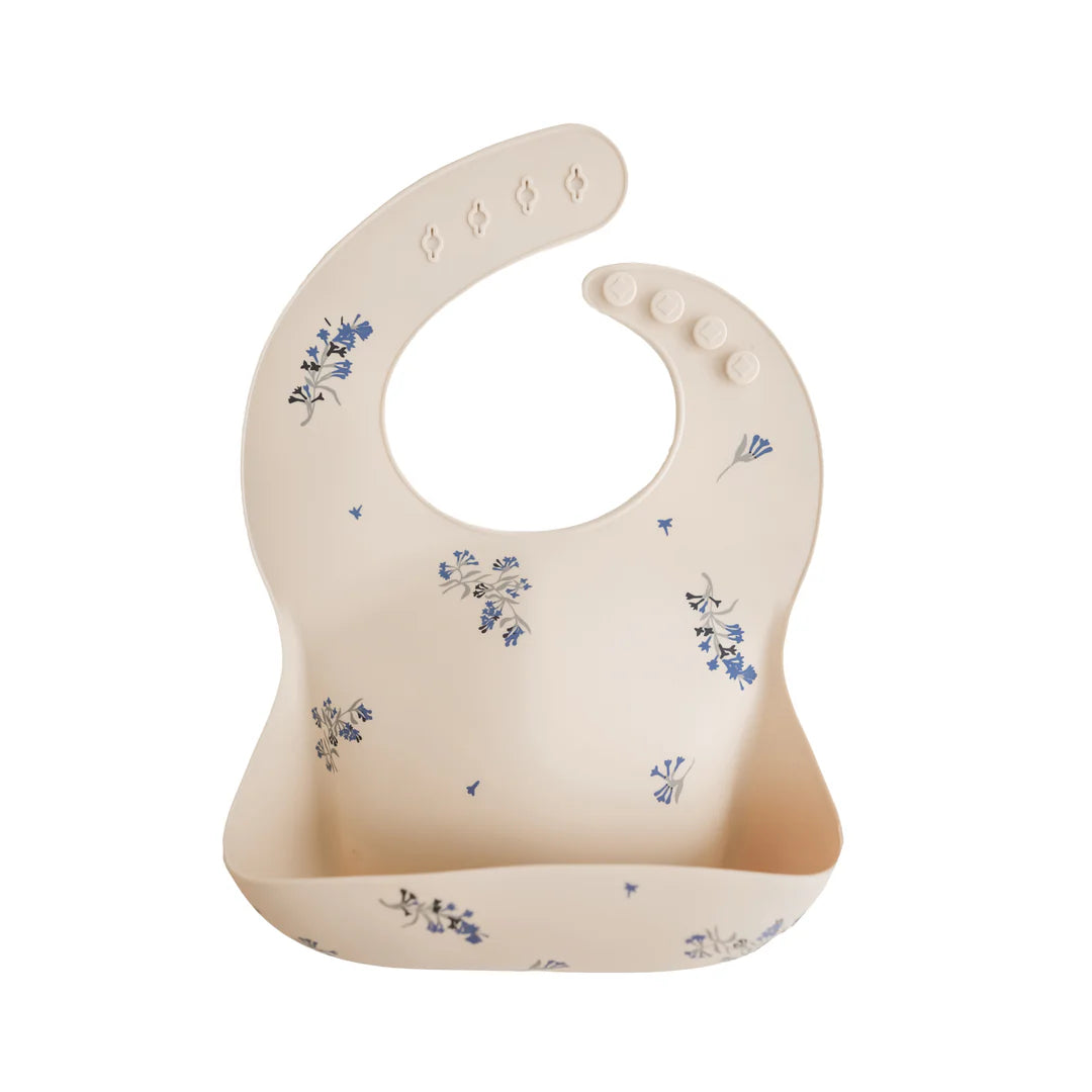 Silicone Baby Bib - Mushie