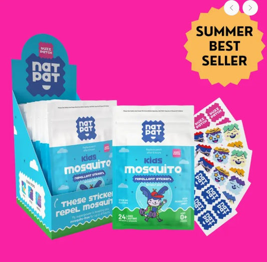 NATPAT Kids Mosquito Repellant Stickers