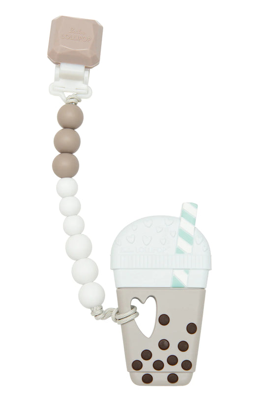 Silicone Teether GEM set - Bubble Tea