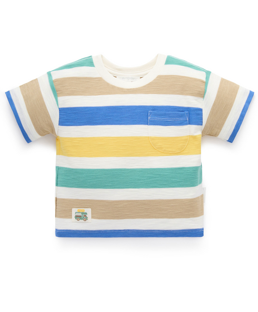 Mexican Striped Relaxed Tee