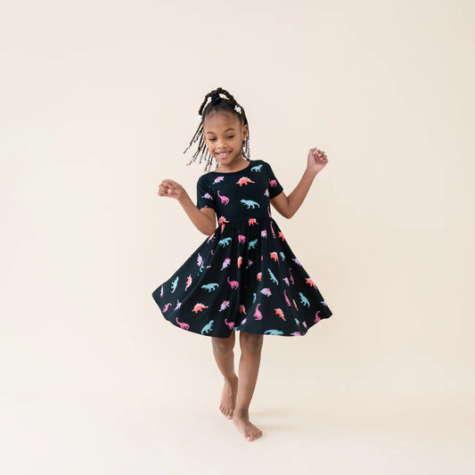 Twirl Dress in Midnight Roar Midnight Roar