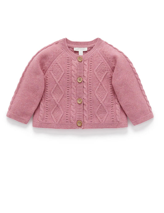 Cable Cardigan