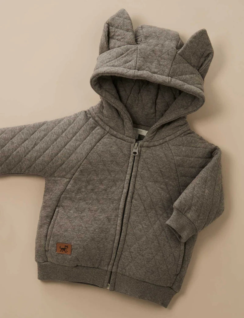 Husky Quilted Hoodie