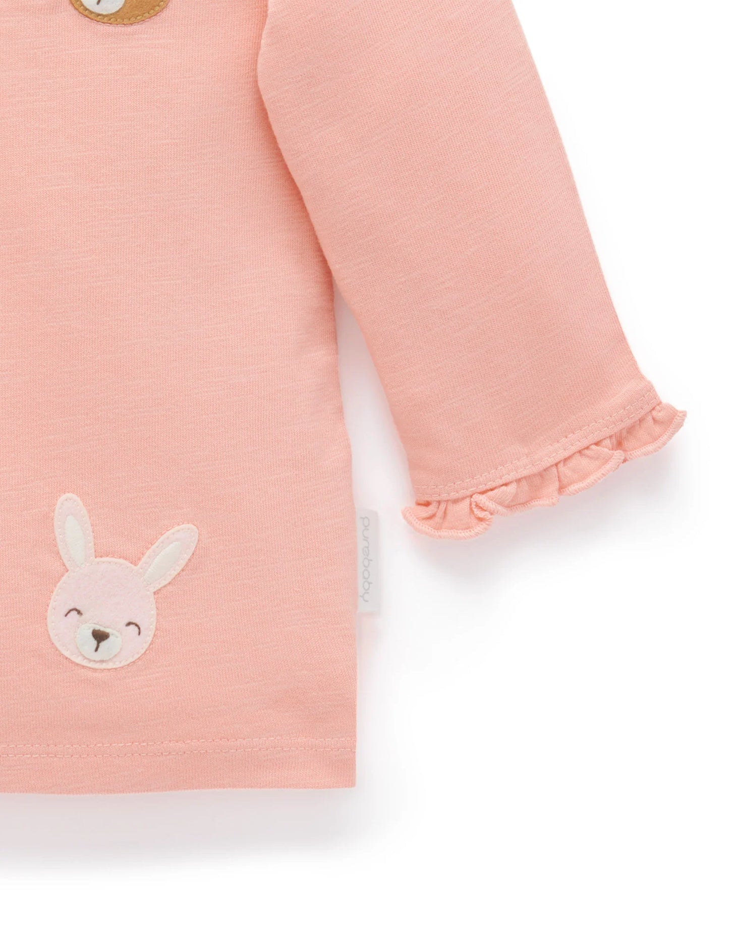 Bunny Tee - Geranium