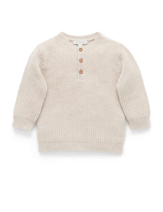 Henley Neck Jumper