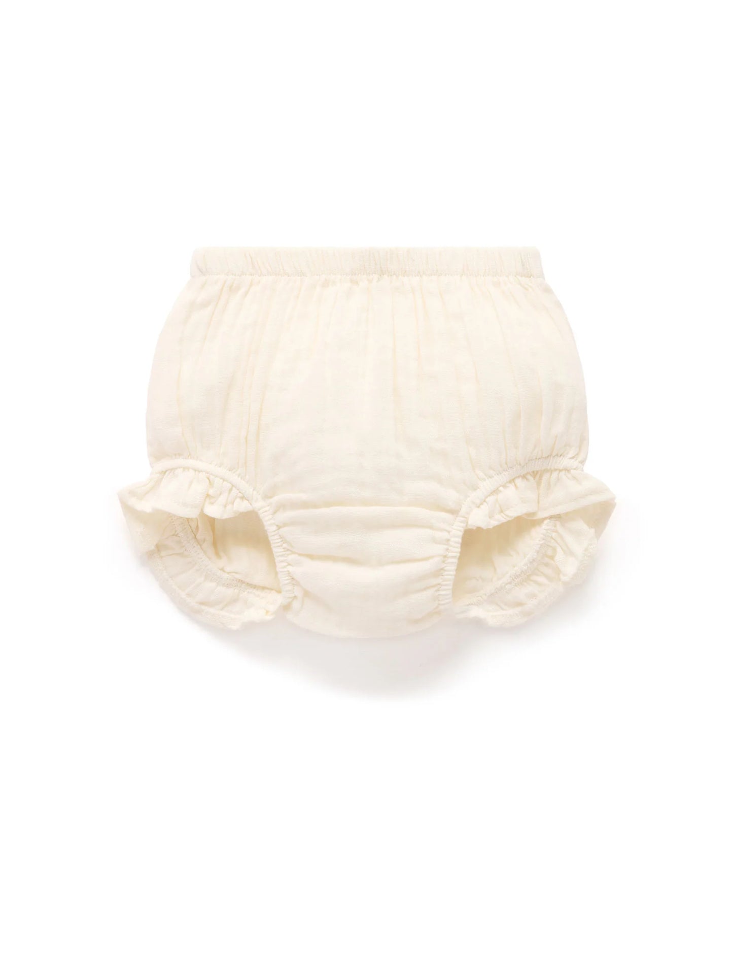 White Ruffle Bloomers