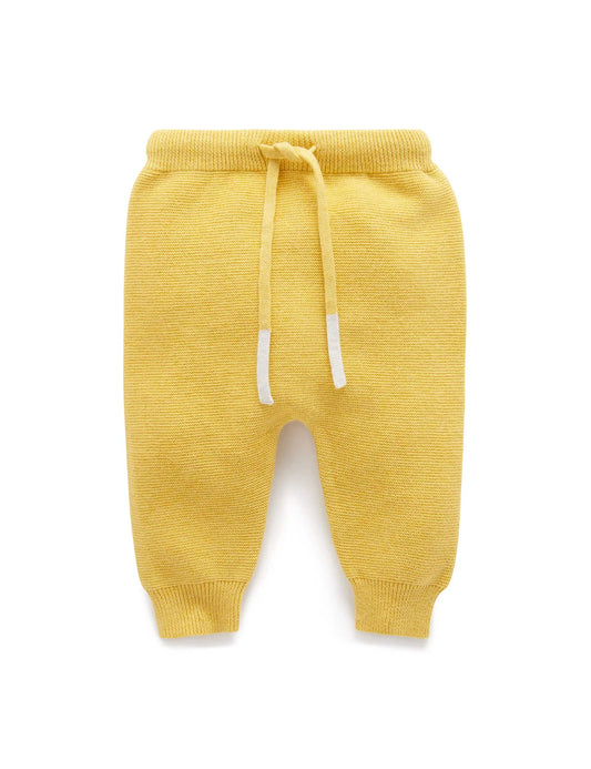 Mustard Knit Leggings