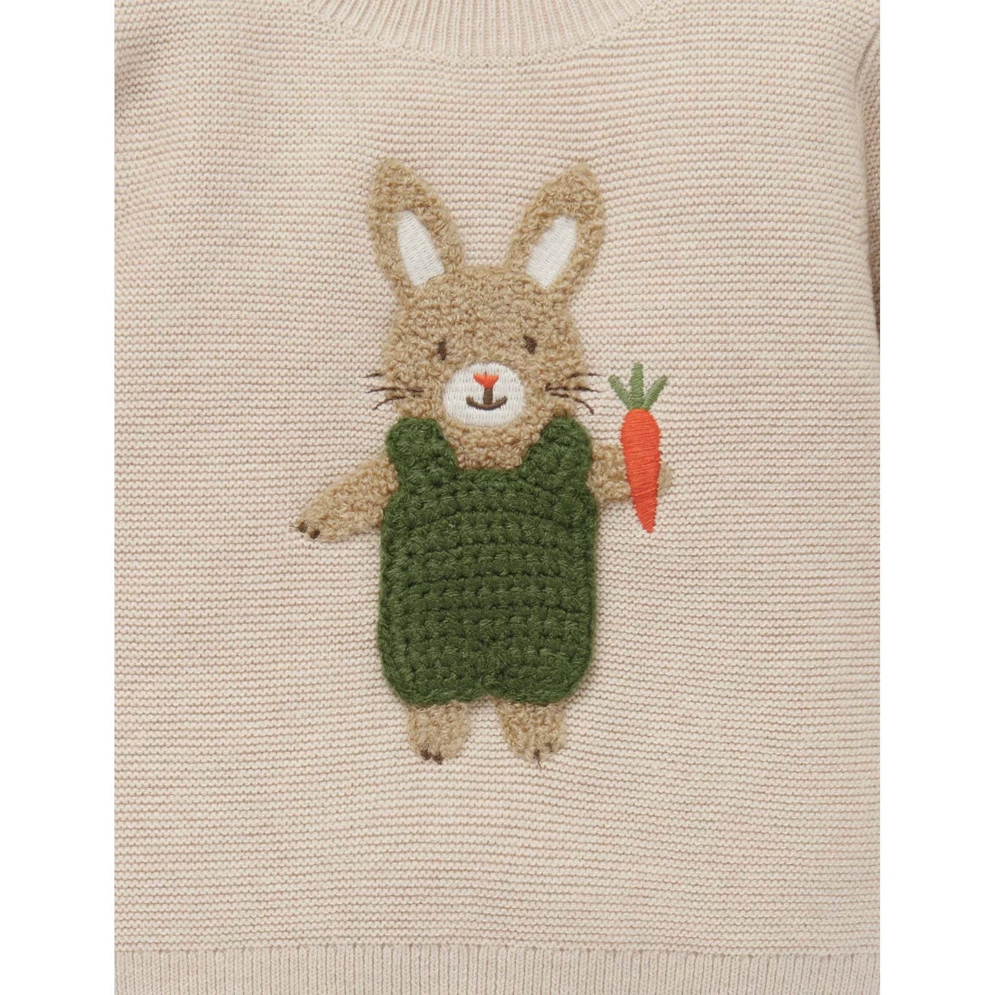 Bunny Jumper in Oatmeal