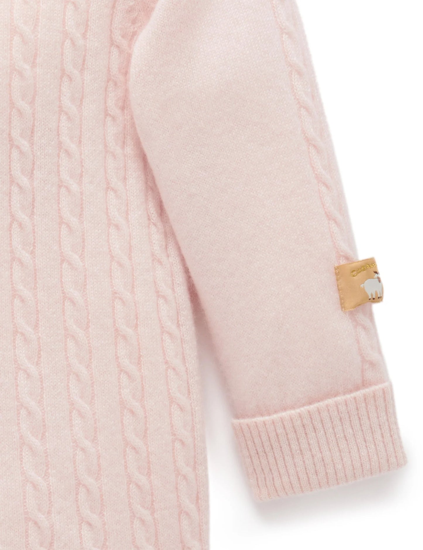 Cashmere Jumper in Pale Pink