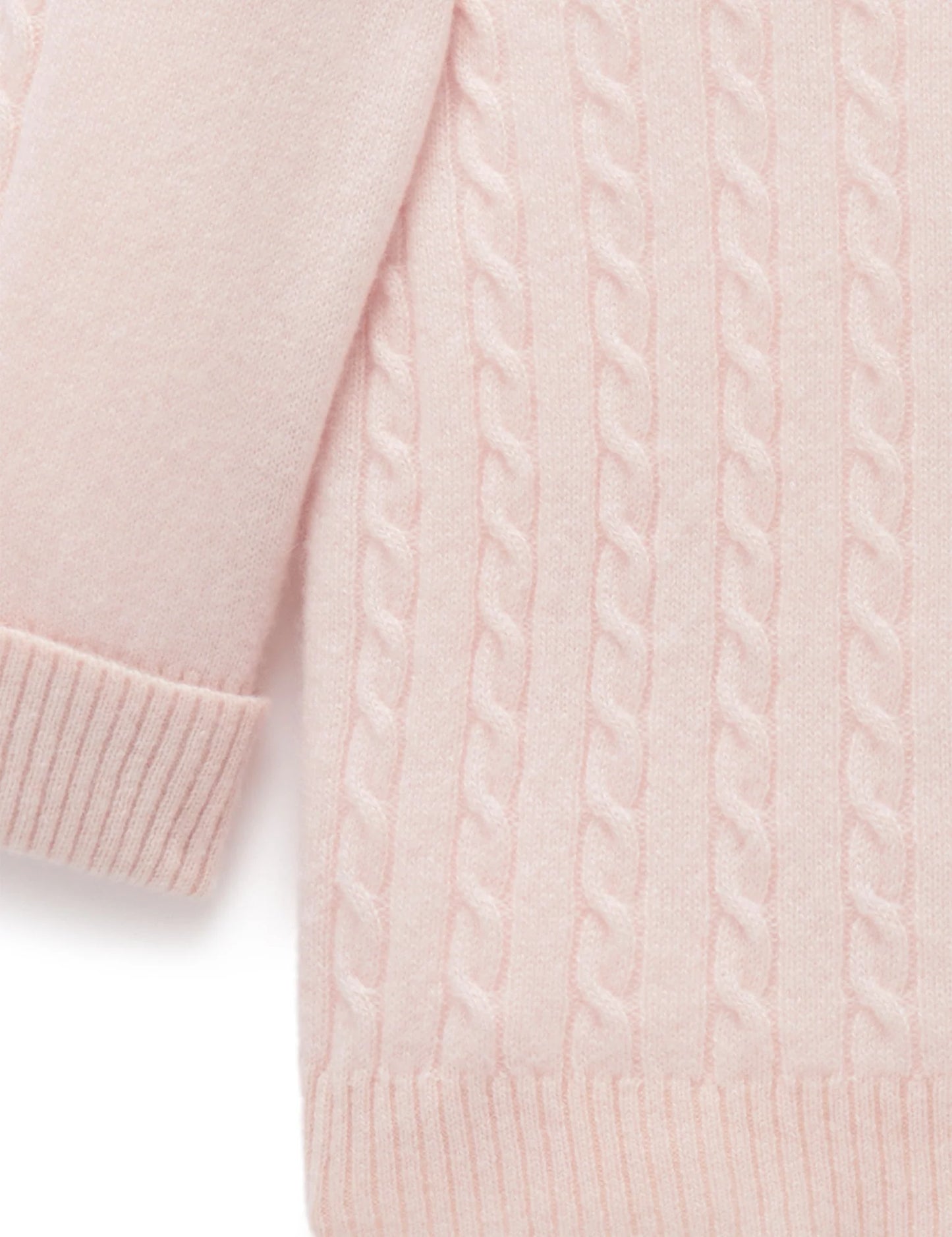 Cashmere Jumper in Pale Pink