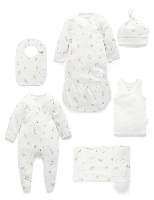 Vanilla Wattle Bee Newborn Hospital Pack