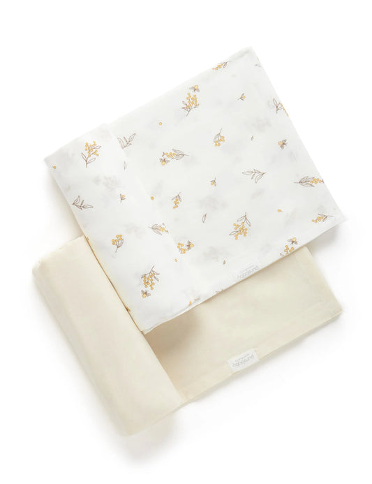 2 Pack Wattle Bee Muslin Wrap