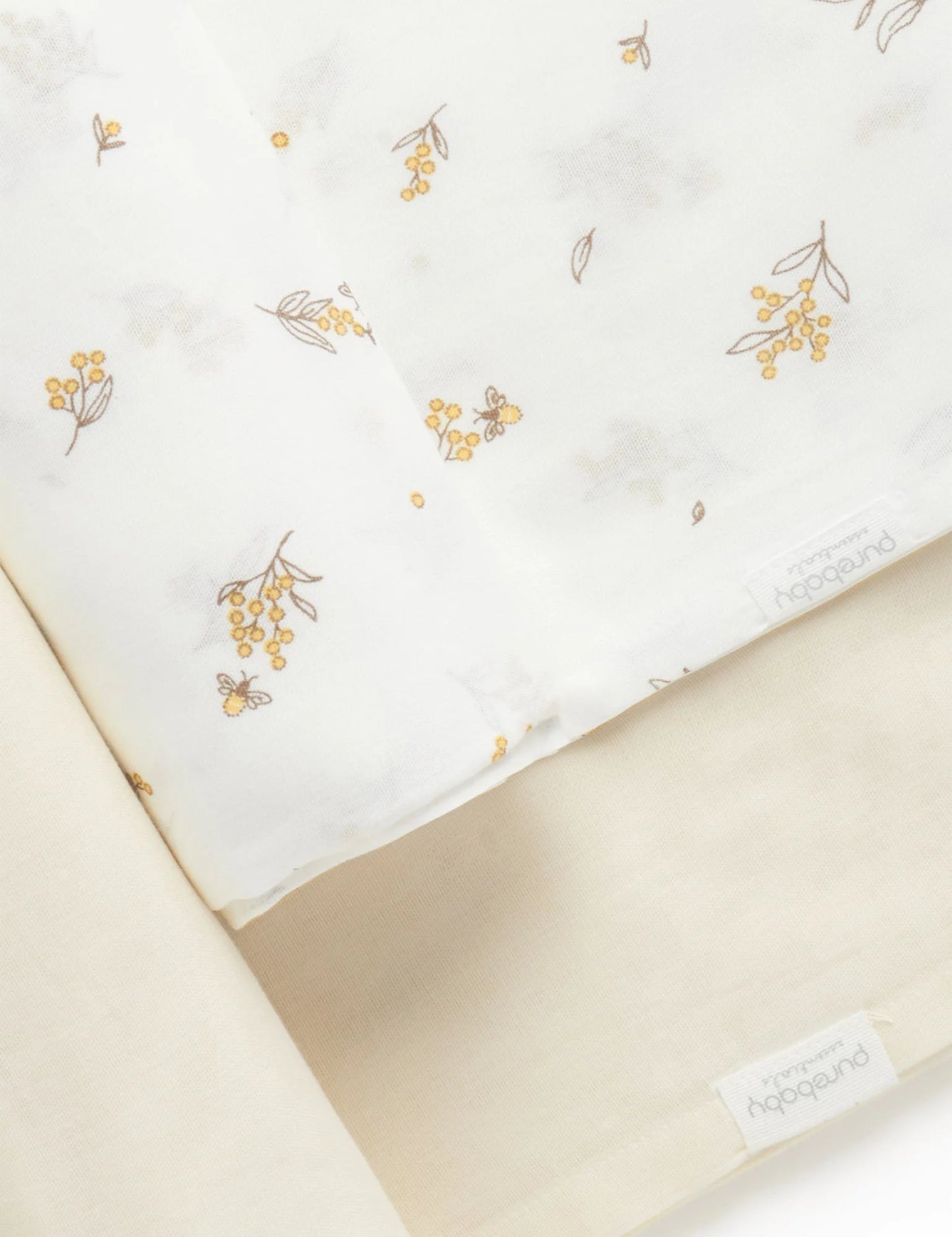 2 Pack Wattle Bee Muslin Wrap