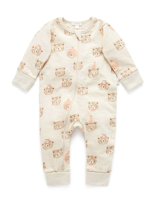 Textured Footless Onesie