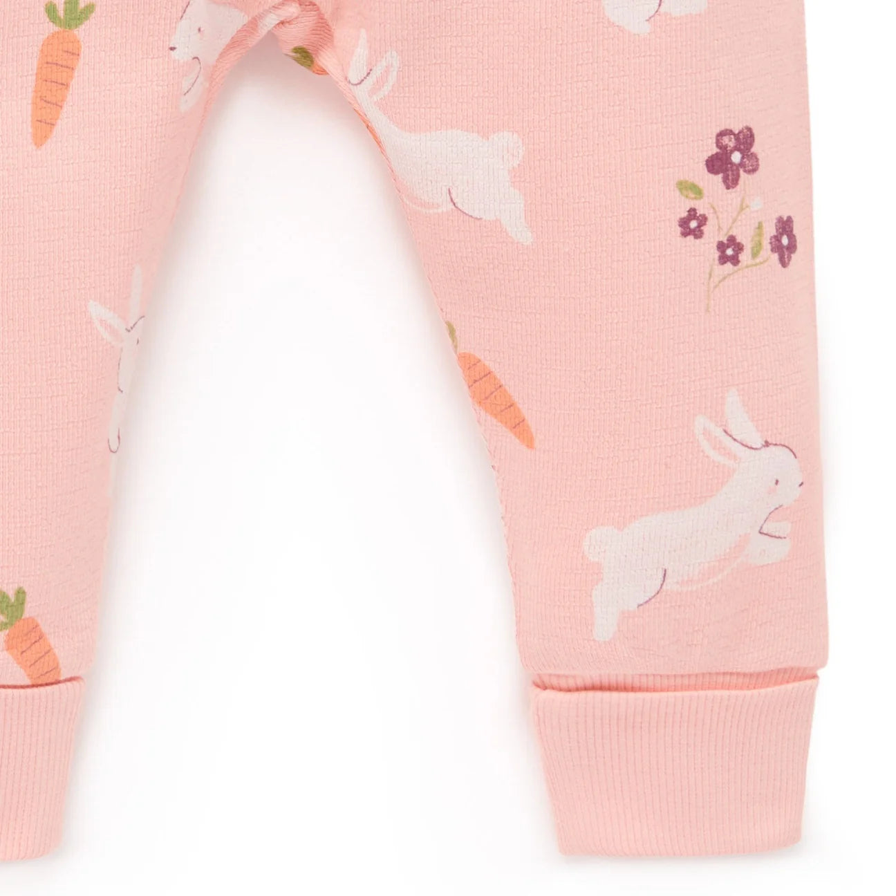 Novelty Textured PJ Set in Hungry Bunny