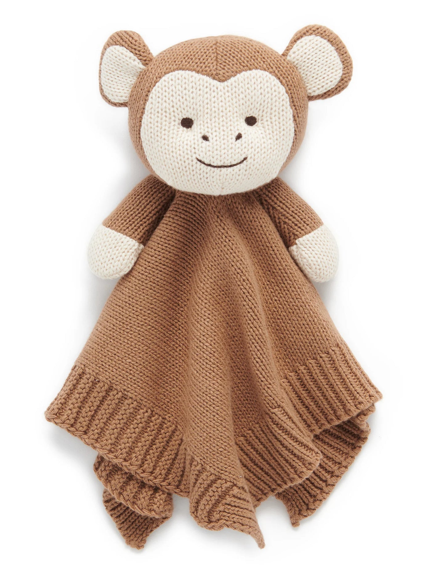 Knitted Monkey Comforter