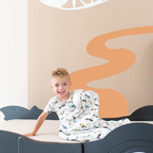 Toddler Blanket in Fast and Fierce