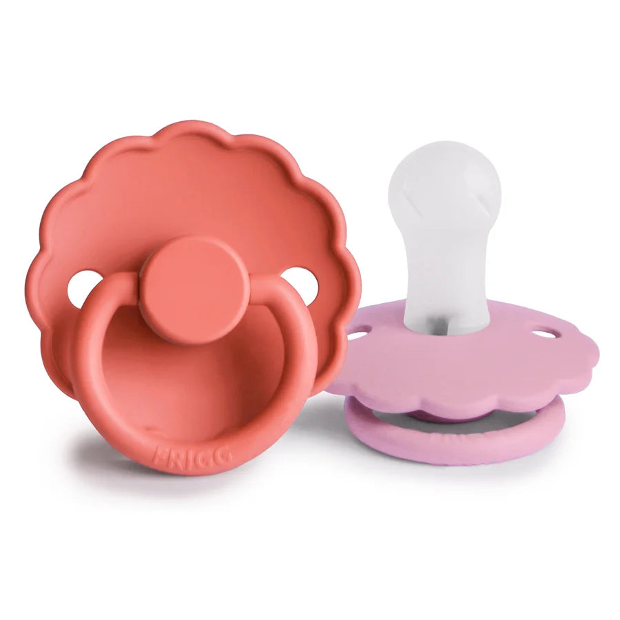 FRIGG Daisy SIlicone Pacifier 2-Pack