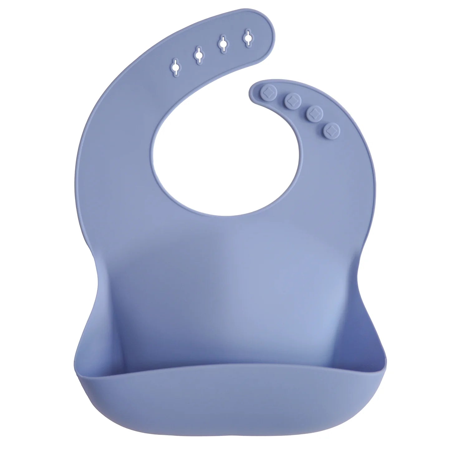 Silicone Baby Bib | Powder Blue