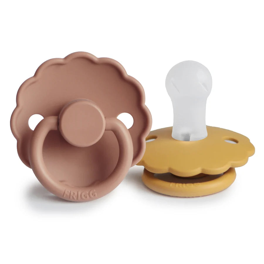 FRIGG Daisy SIlicone Pacifier 2-Pack
