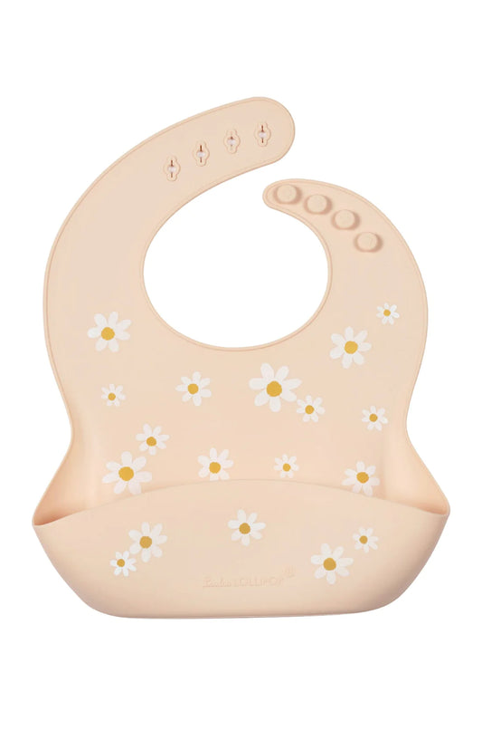 Silicone Bib - Daisy Oat