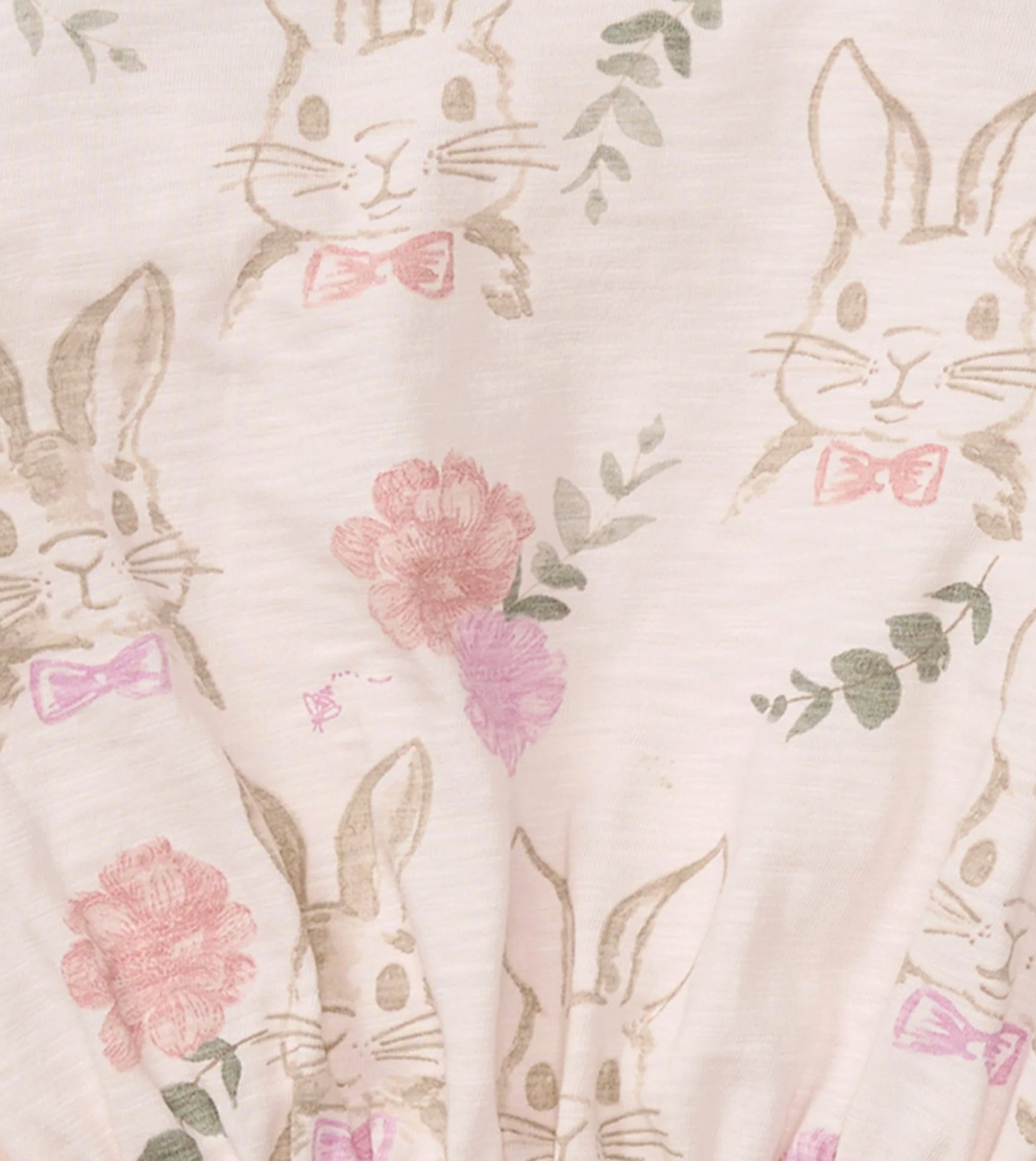 Bunny Floral Organic Cotton Shirt