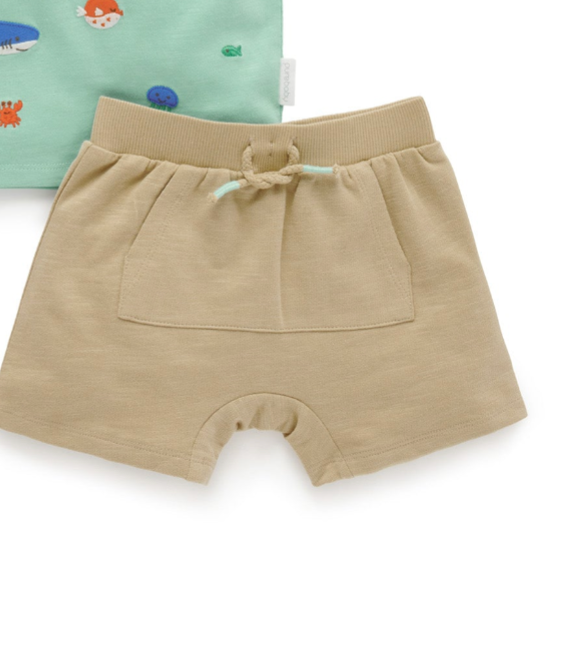 Tie-Waist Shorts
