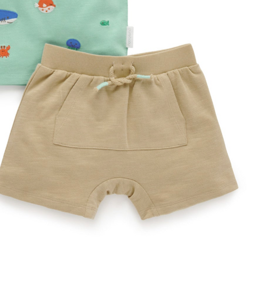 Tie-Waist Shorts
