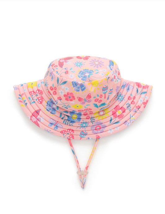 Broad Brim Swim Hat