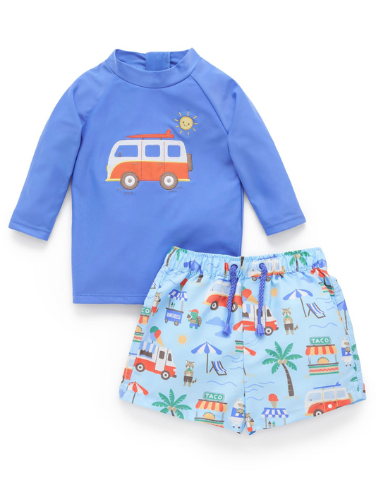 Board Short & Rashie Set - Cancun