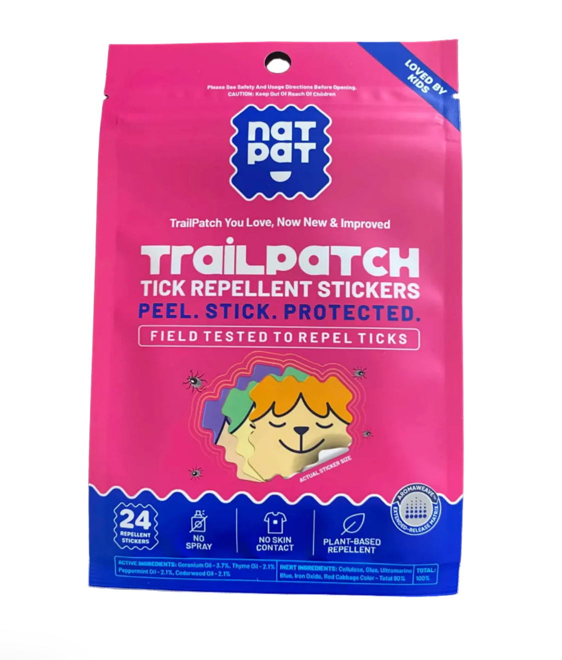 NatPat Trailpatch Tick Repellant