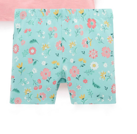 Bike Shorts in Paisley