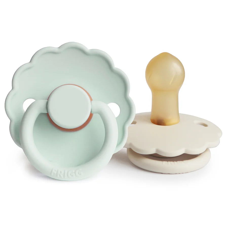 FRIGG Daisy Natural Rubber Pacifier 2-Pack