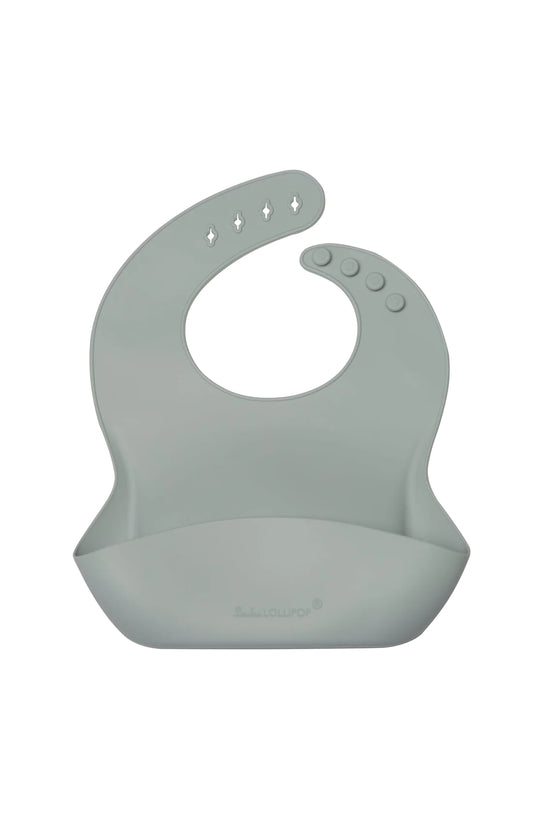 Silicone Bib - Fog