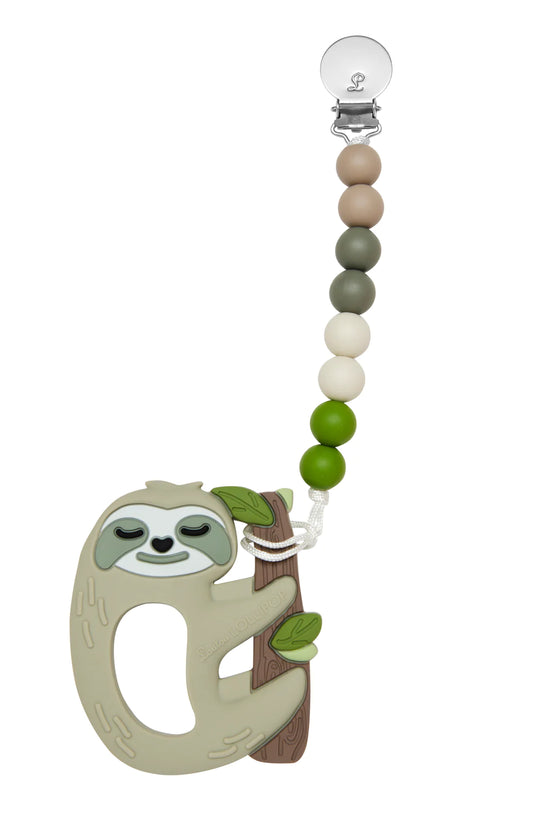 Silicone Teether Set - Sloth