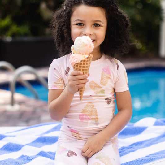 Ice Cream Cone Honeysoft PJ Set