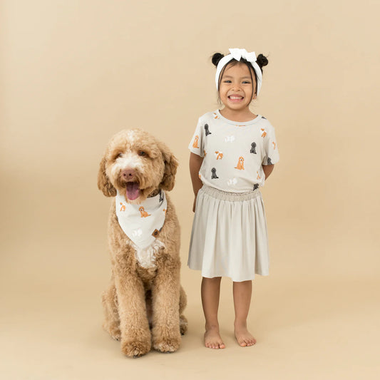 Toddler Tee in Fluffy Dog