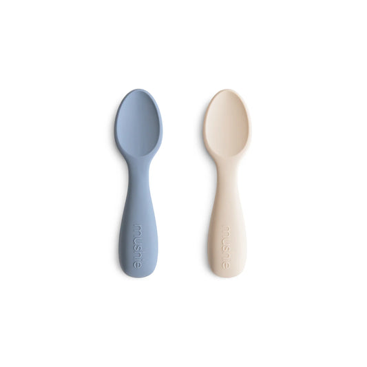 Silicone Toddler Starter Spoons - 2-Pack