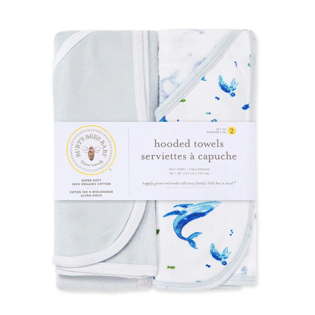 Whale of a Tale Hooded Towels - 2 Pack